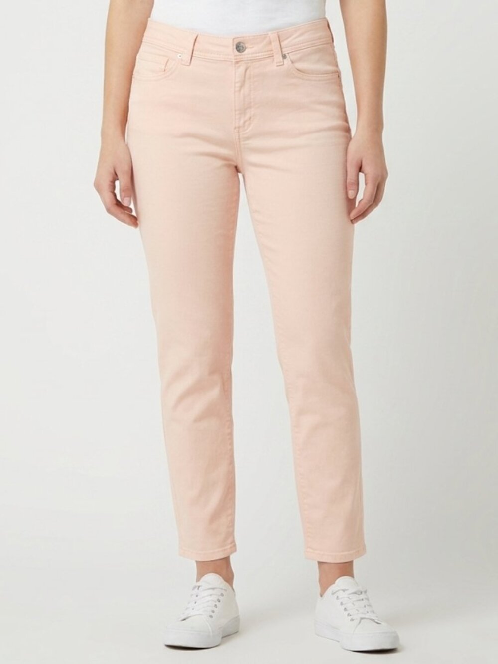 Calvin Klein Jeans Pastel Pink Cropped Twill Pants- Sz. 8